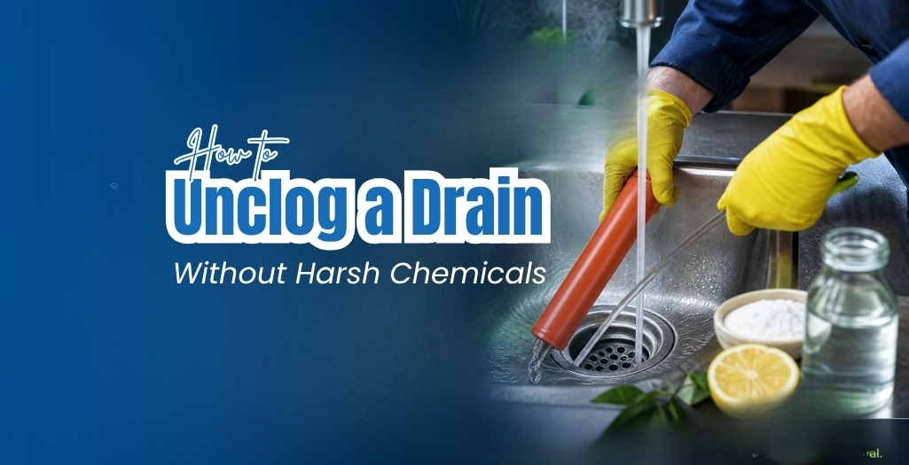 how to unclog a drain without harsh chemicals 4