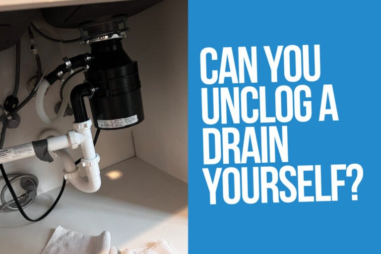 unclog drain yourself