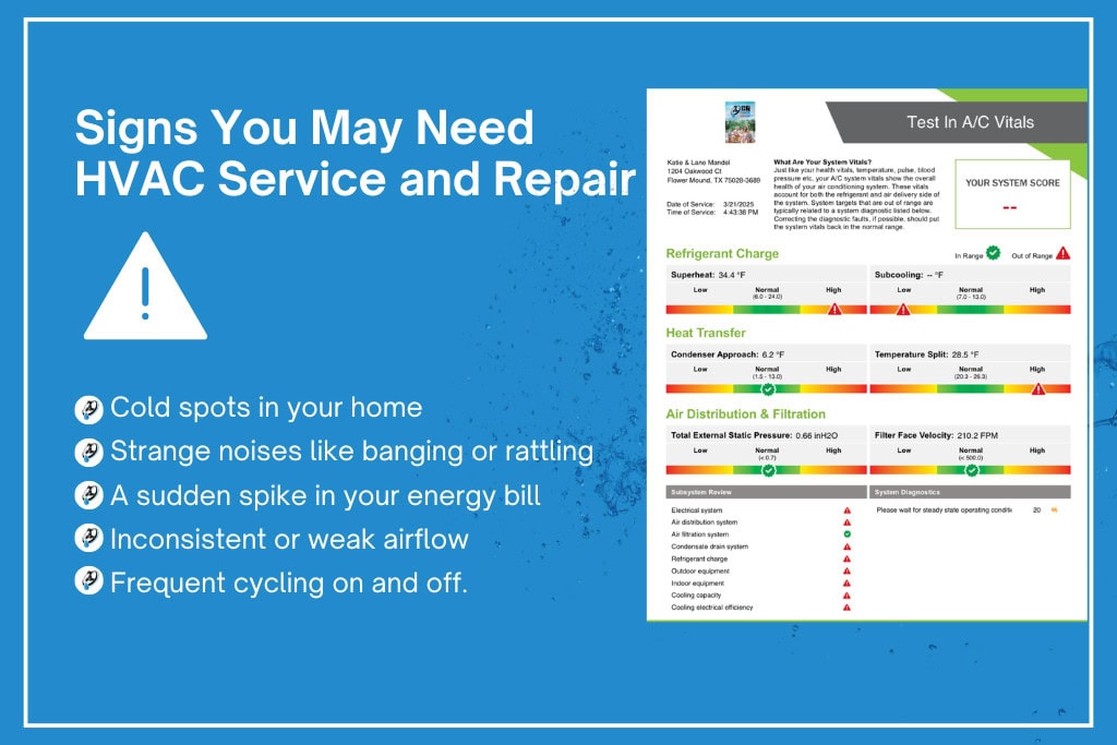 signs you may need hvac service and repair