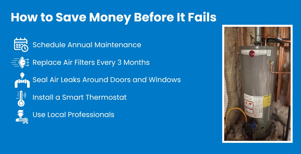 how to save money before it fails