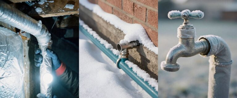 Winterize home plumbing