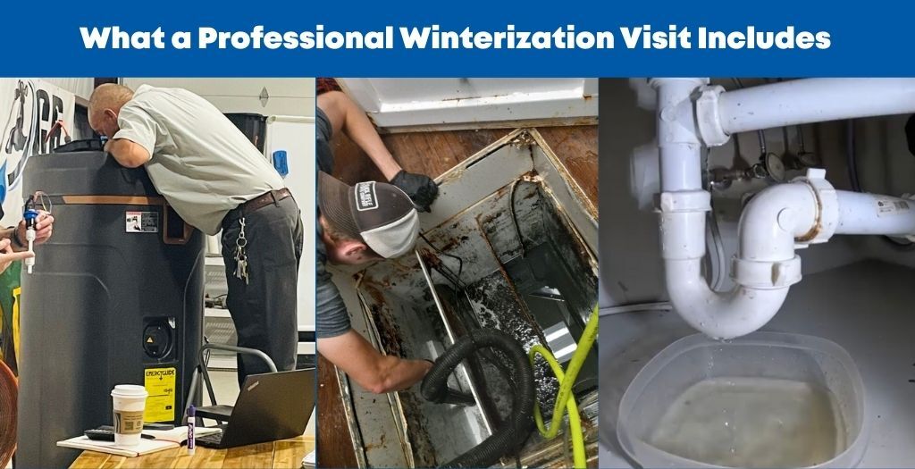 professional winterization visit