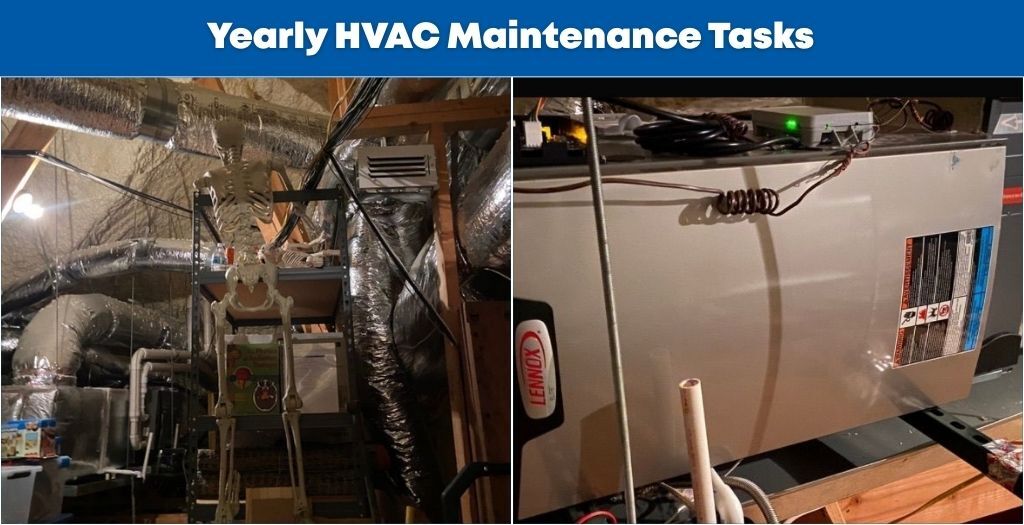 yearly hvac maintenance tasks