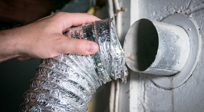dryer vent duct new installation, maintenance repair