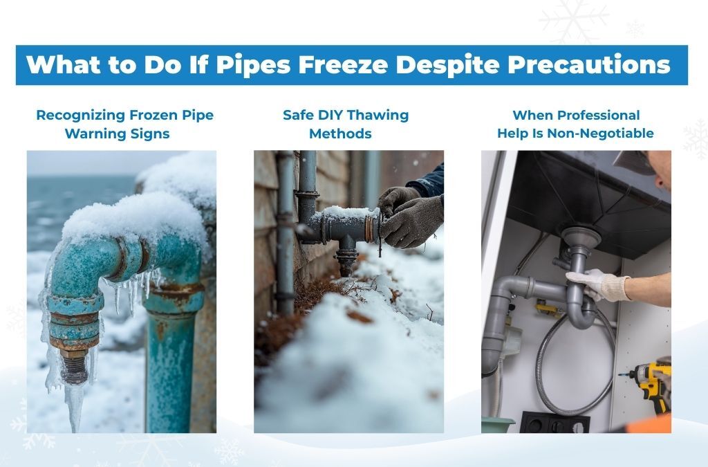 frozen pipe warning signs