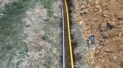 gas line installation