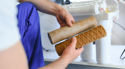 water filter installation