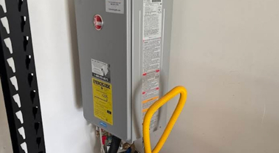 water heater installation