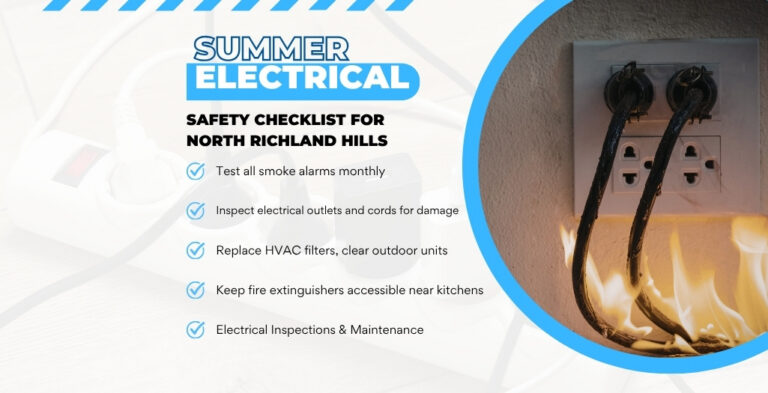 summer electrical safety checklist for north richland hills 3