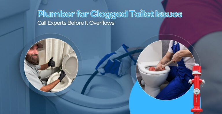 plumber for clogged toilet issues – call experts before it overflows 1 