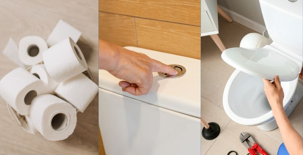 Causes of Clogged Toilet