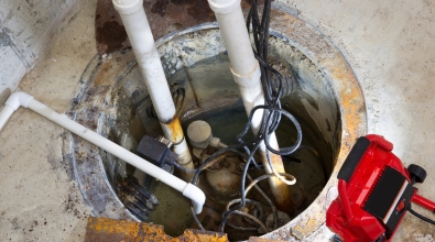 pump sump installation 1
