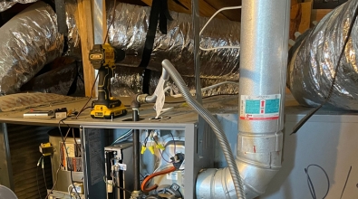 dry vent installation