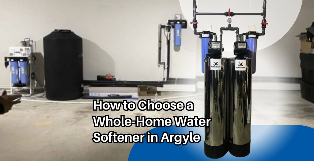 whole home water softener in argyle