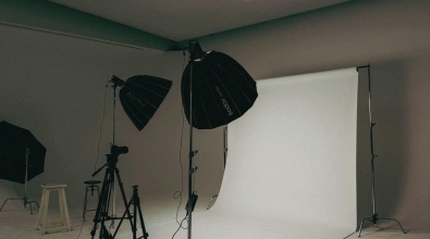 voice controlled lighting setup