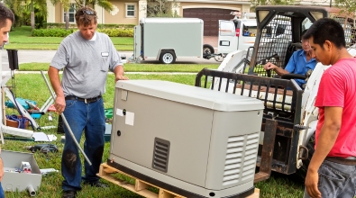whole house generator installation