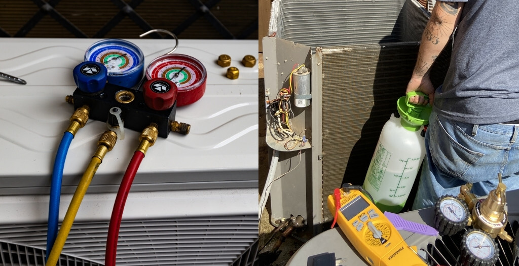 AC Refrigerant Leaks