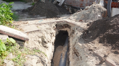 sewer line repair and minor fixes