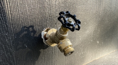 shutoff valve setup
