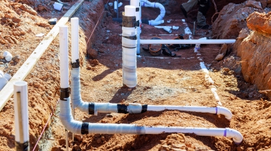 water line installation