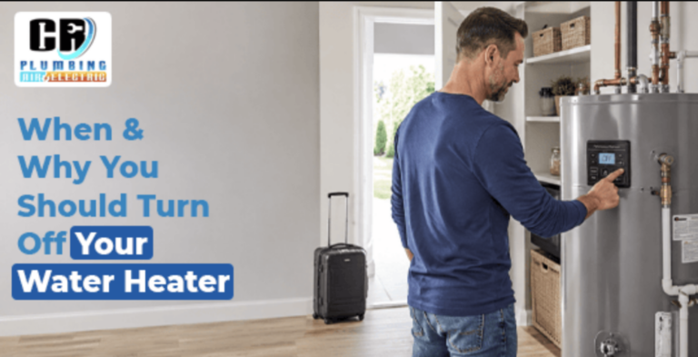 turn off your water heater