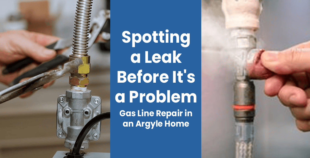 spotting a leak